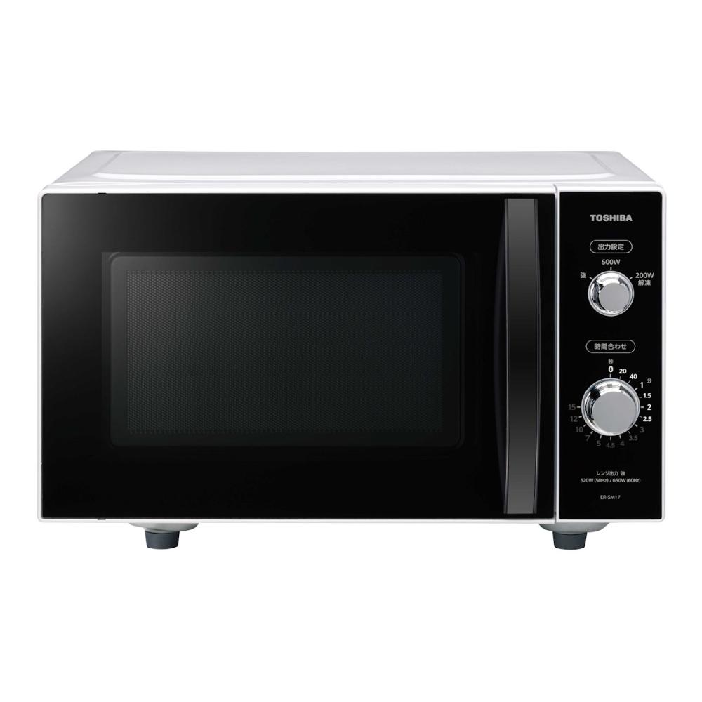 東芝 単機能 電子レンジ 17L ヘルツフリー ホワイト ER