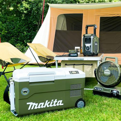 マキタ 40Vmax・18V対応 充電式保冷温庫（本体のみ）オリーブ