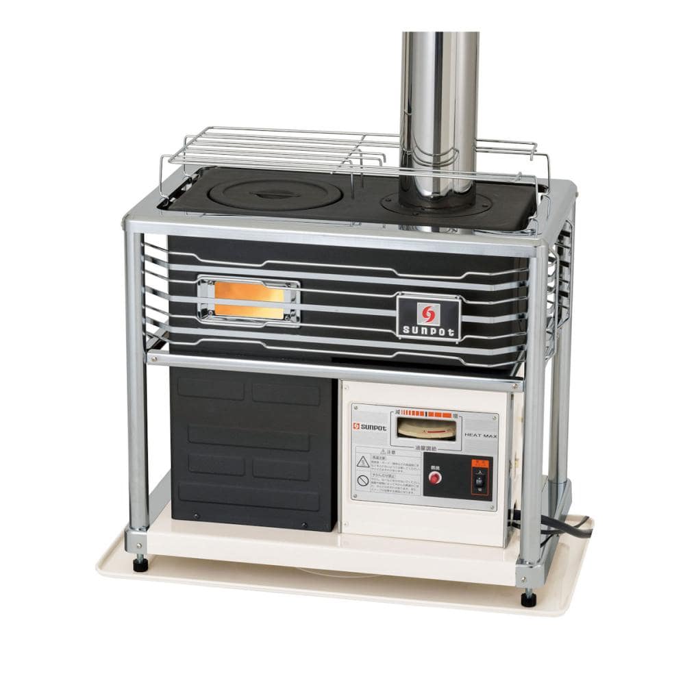 サンポット ポット式（煙突式）角型スト－ブ 木造19畳 KSH