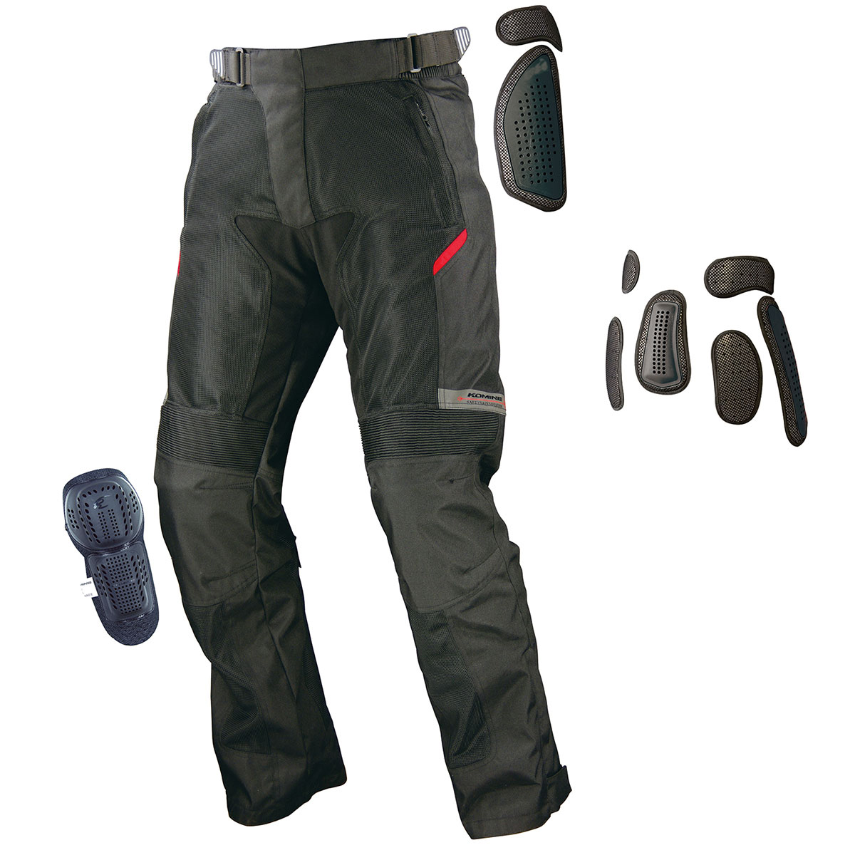 コミネ公式】PK-707 フルアーマードメッシュパンツ ラグーザ | KOMINE