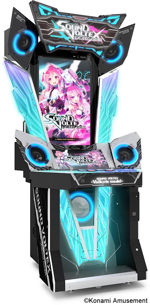 最新作『SOUND VOLTEX EXCEED GEAR』が新モデル「SOUND VOLTEX