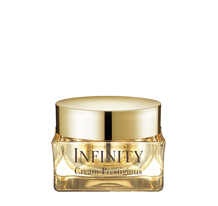 クリーム プレステジアス｜呼び覚ます、無限の美しさ。INFINITY