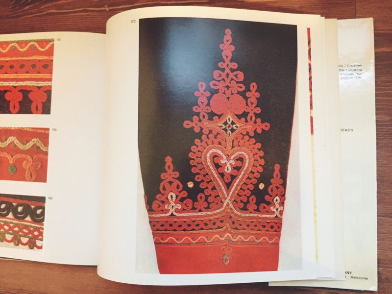 ユーゴスラビア/クロアチアの刺繍の本 ｜ Yugoslavia/Croatian Folk