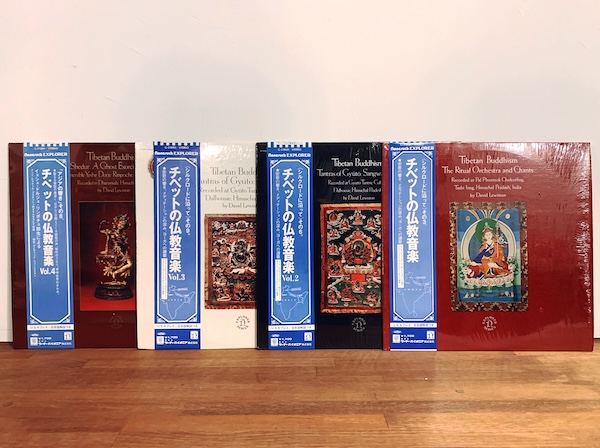 レコード: 『チベットの仏教音楽 vol.1〜4』4巻セット ｜ 1973〜78年