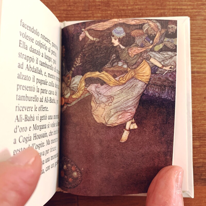 エドマンド・デュラック『アラビアン・ナイト』豆本3冊組 ｜ Le mille