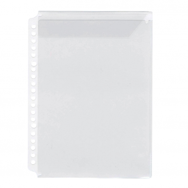 A5・20穴バインダー用リフィル バインダーインホルダー【クリア