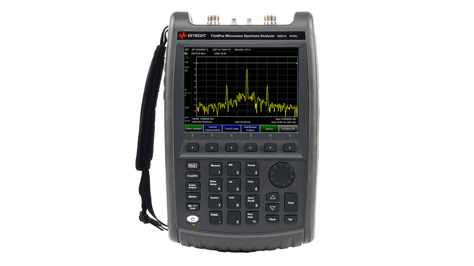 N9937A FieldFoxハンドヘルドマイクロ波スペクトラム・アナライザ、18