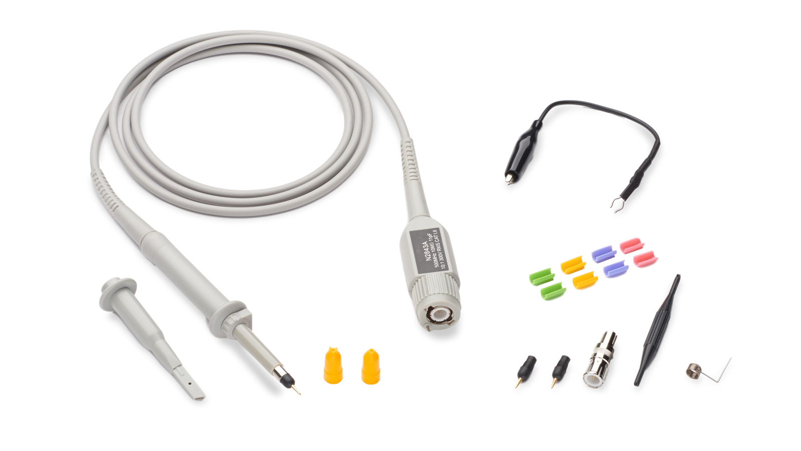 N2843A Passive Probe, 10:1, 500 MHz, 1.2 m | Keysight