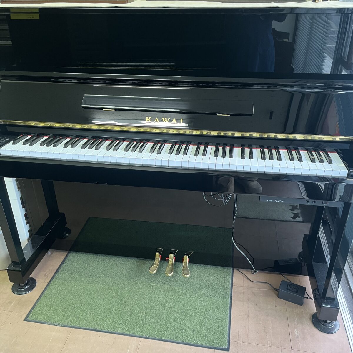 カワイ アップライトピアノ AT-22 純正消音ユニット付き 人気モデル