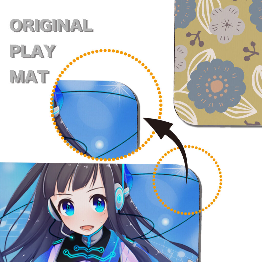 プレイマット/デスクマットをオリジナルデザインで制作｜オリジナル