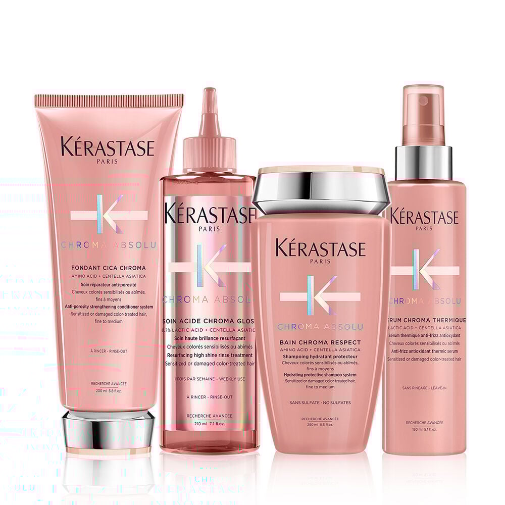 Chroma Absolu Frizzy Colored Hair Care Set | Kérastase