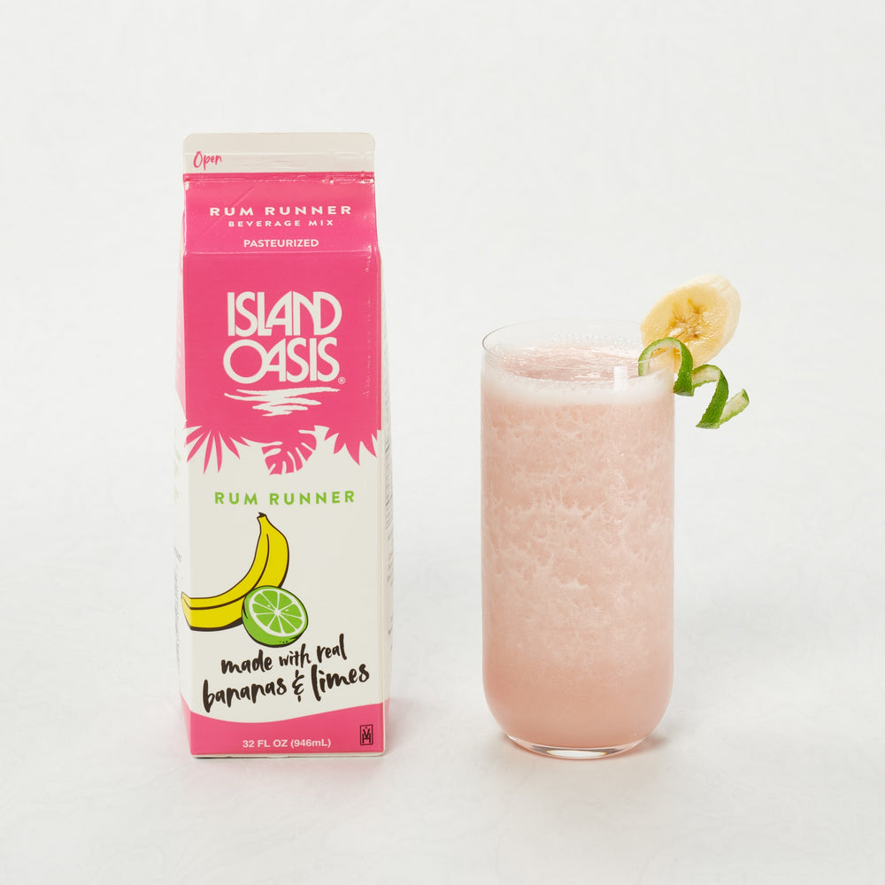 Island Oasis Rum Runner Frozen Beverage Mix - 12 x 32 oz