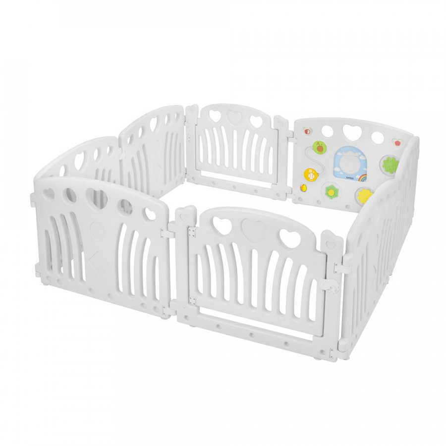 ベビーサークル 2ドア コロコロランド（オールホワイト）」について