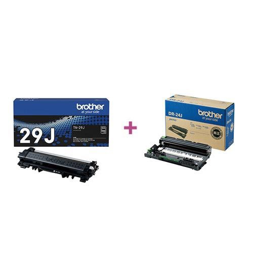 Brother TN-29J DR-24J トナーとドラムのセット ブラザー工業 TN-29J