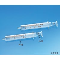 トップ 硝子注射筒 内筒 5mL 1箱（10本入） 00257 針無