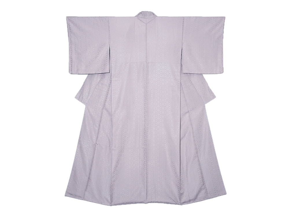 小葵地紋色無地着物(R91'096uy) 着物紹介