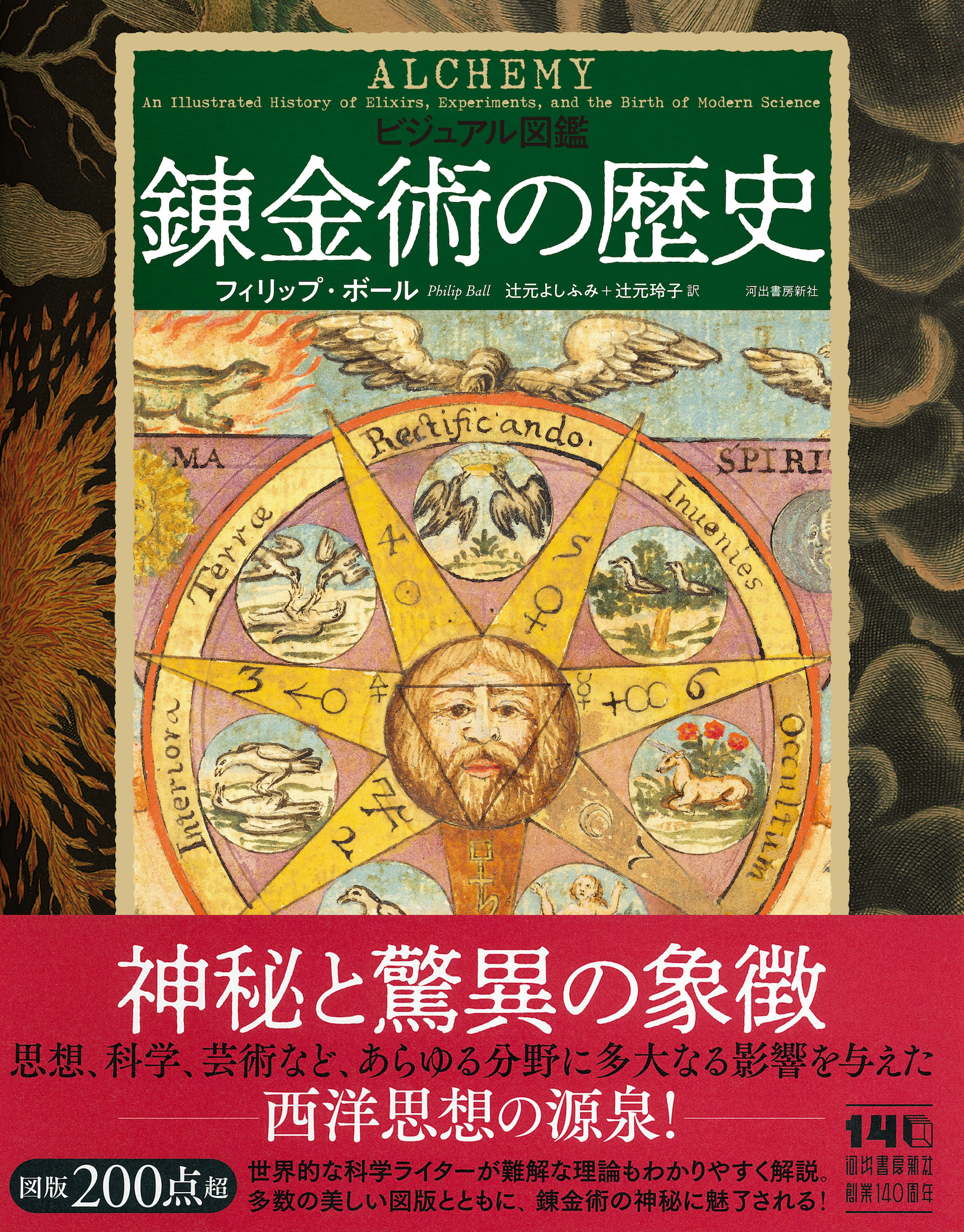 ビジュアル図鑑 錬金術の歴史 :フィリップ・ボール,辻元 よしふみ,辻元