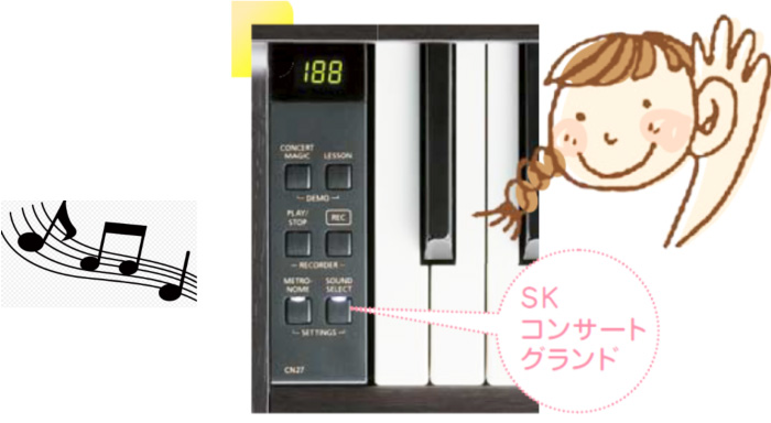 カワイデジタルピアノCA98/78/48を発売します—リビングに、コンサート