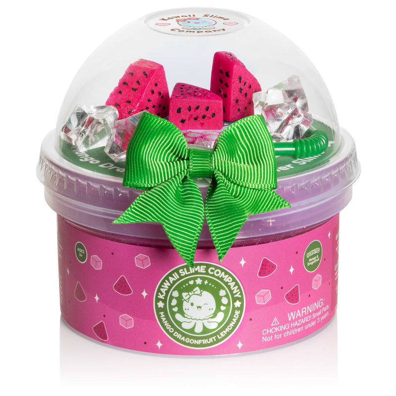 Mango Dragonfruit Jelly Cube Signature Dome™ Slime – KSC