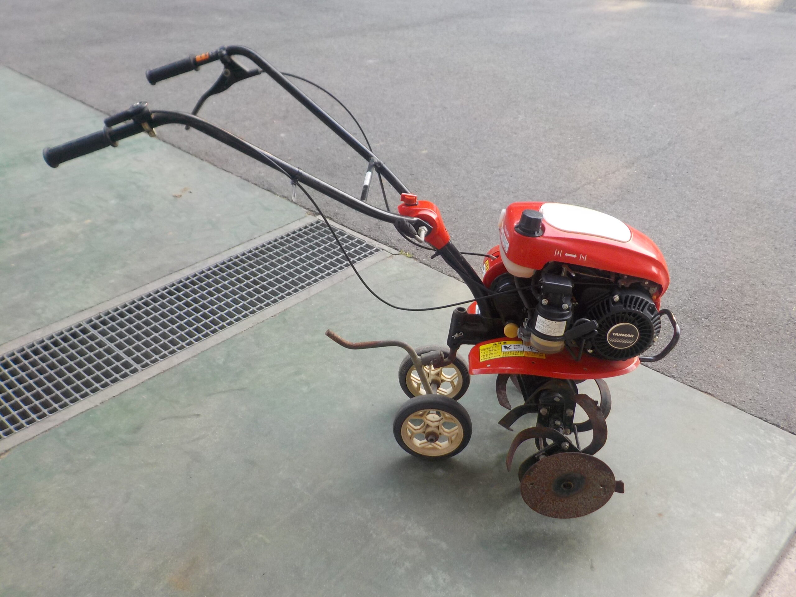 ヤンマー 管理機 QT30 2.7ps 作業幅55cm ガソリン 車軸耕 デットマン