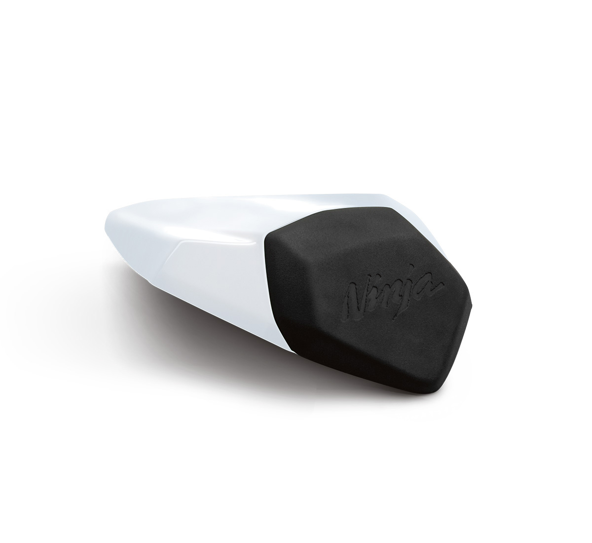 NINJA® ZX™-6R Seat Cowl, Pearl Crystal White/667 | Kawasaki Motors