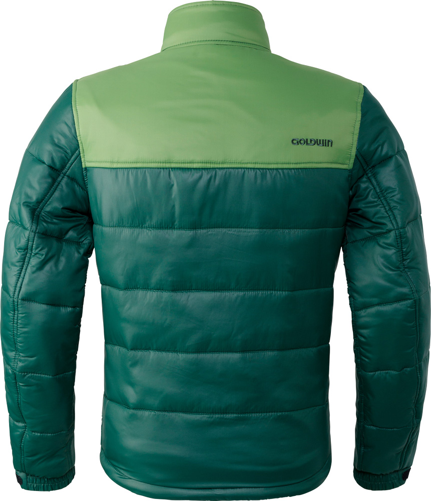 ライムグリーングッズ紹介］ゴールドウイン キルトジャケット GSM22758