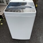 2018年製の洗濯機を【無料引取】浦安市にてご案内！Haier（ハイアール