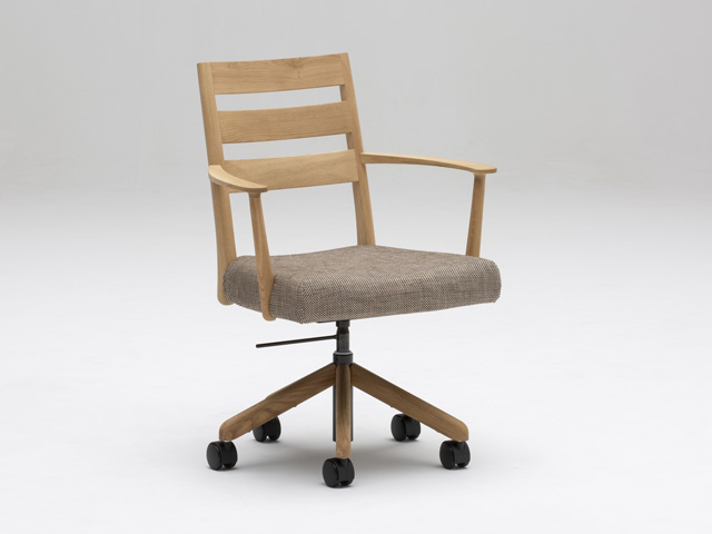 カリモク CT613E 肘付昇降回転キャスター付チェア | 家具インテリア