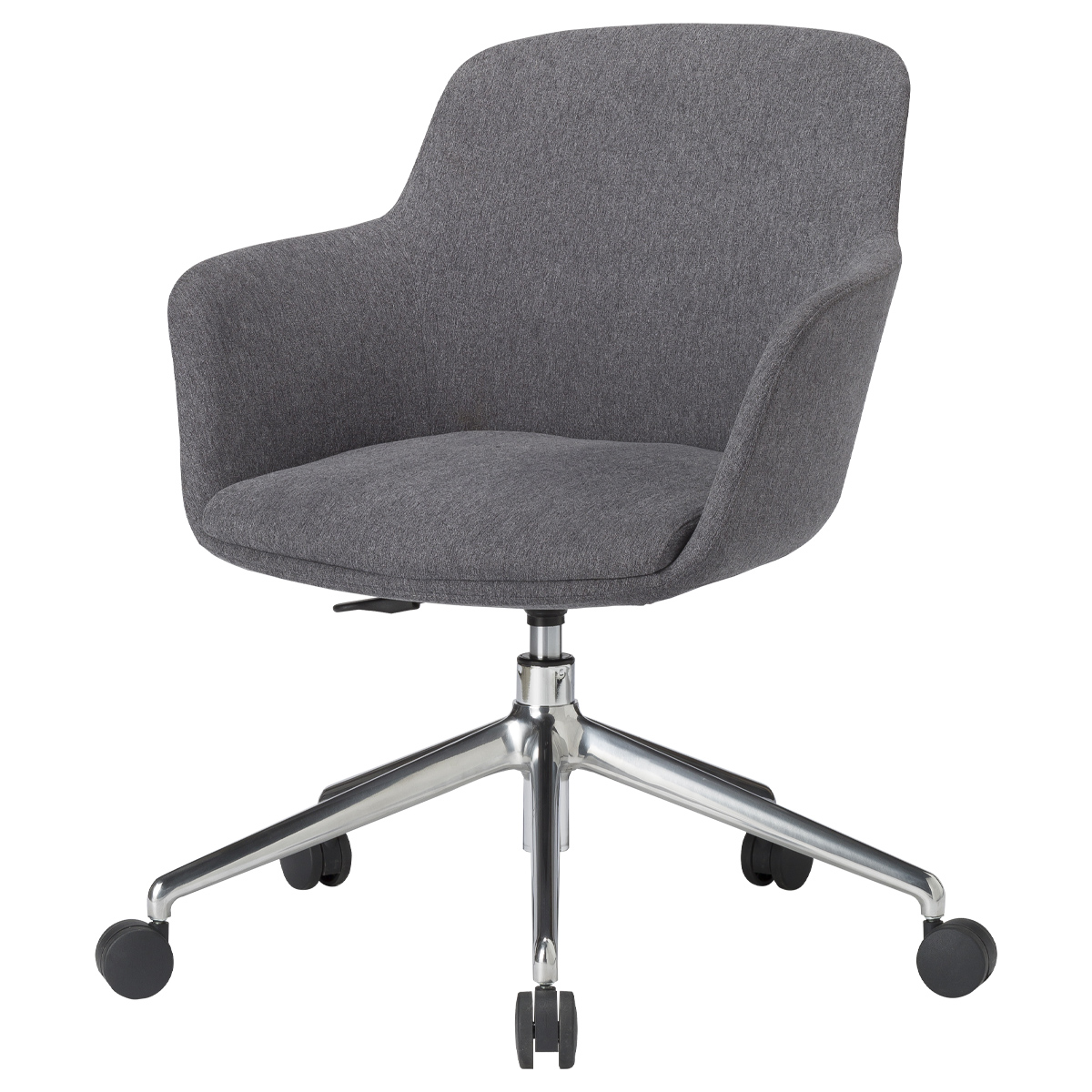 ラウンジチェアTC アルミ脚タイプ 幅610 奥行615 高さ805-865 CH-TC27G