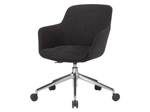 ラウンジチェアTC アルミ脚タイプ 幅610 奥行615 高さ805-865 CH-TC27G