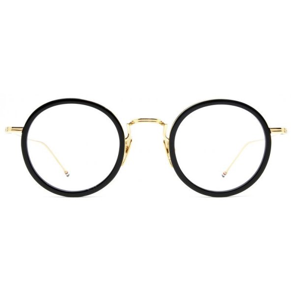 THOM BROWNE/トム ブラウン【TBX-906】BLK-GLD 46サイズ - 蒲池眼鏡舗