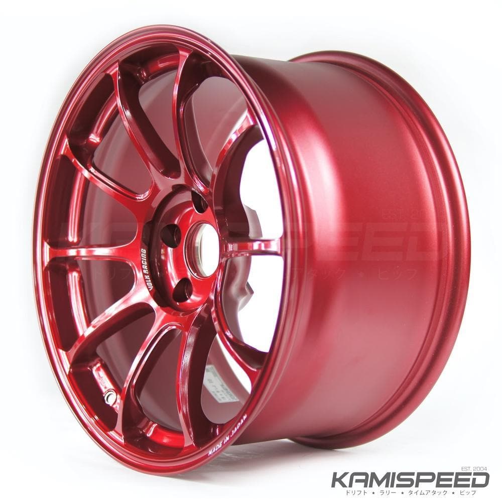 Volk Racing ZE40 18x9.5 +22 5x114.3 Hyper Red – KamiSpeed.com