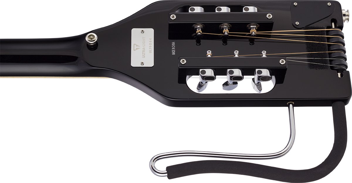 Ultra-Light Acoustic Standard Gloss Black | TRAVELER GUITAR