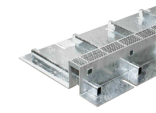 蓋：VSXS 枠：BSIT-EG S=60 | 現場打側溝用スリットみぞ蓋 サイド