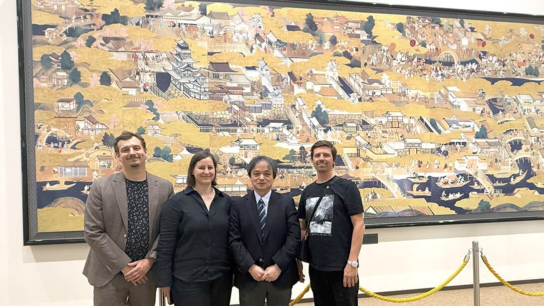 豊臣期大坂図屏風」を現代の最新技術で映像化「イン…｜トピックス