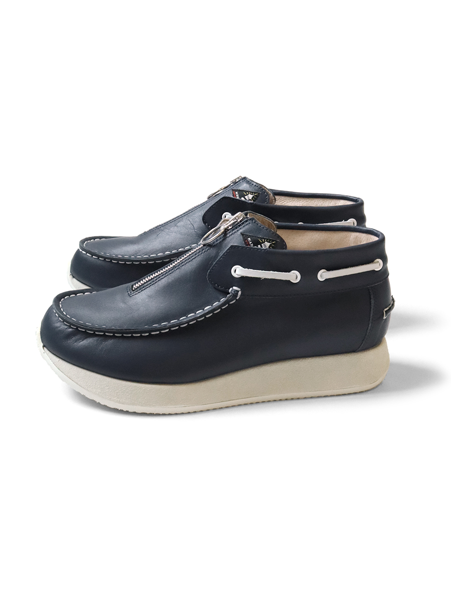 レザー ZIP デッキスニーカー | KAPITAL