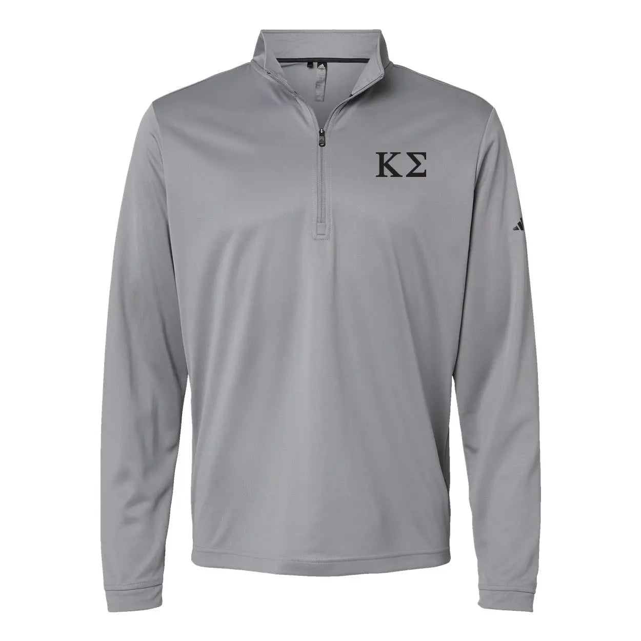 Kappa Sig Grey Adidas Lightweight Performance 1/4 Zip – Kappa
