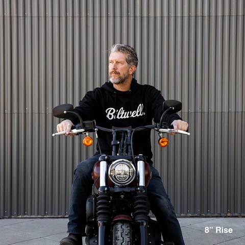 BILTWELL MURDOCK OS 1-1/8インチハンドル用 8インチプルバック