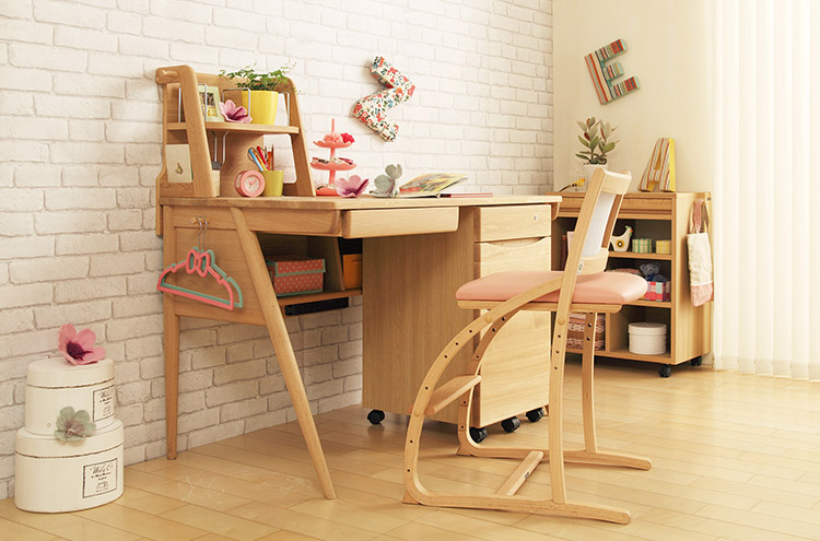 学習机・勉強机ならカリモク家具｜ピュアナチュール | 国産家具