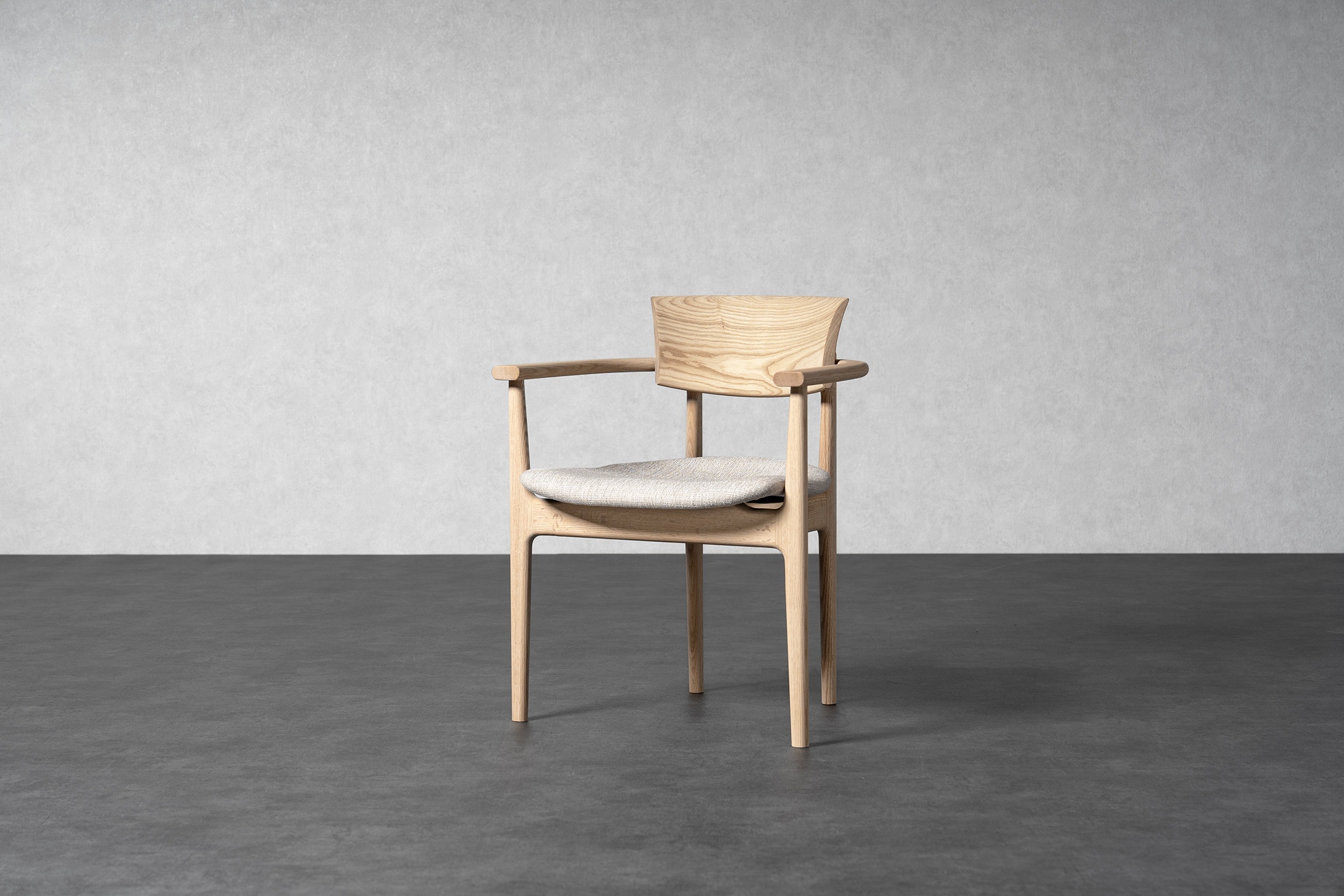 シックアームチェア - 国産無垢家具は飛騨高山発の家具メーカー KASHIWA