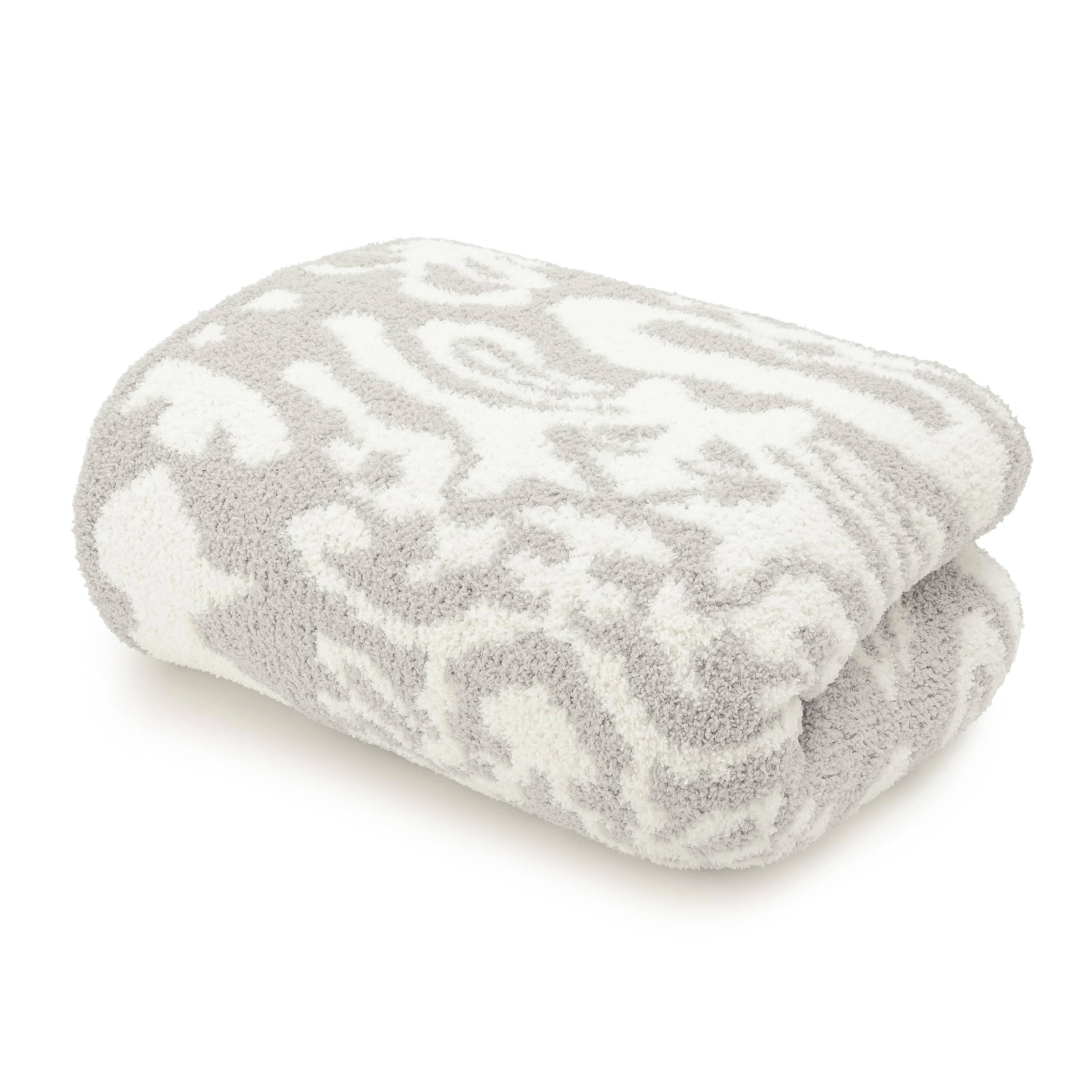 BLANKET / DAMASK(135×183cm mist/creme): BLANKET | kashwere Japan