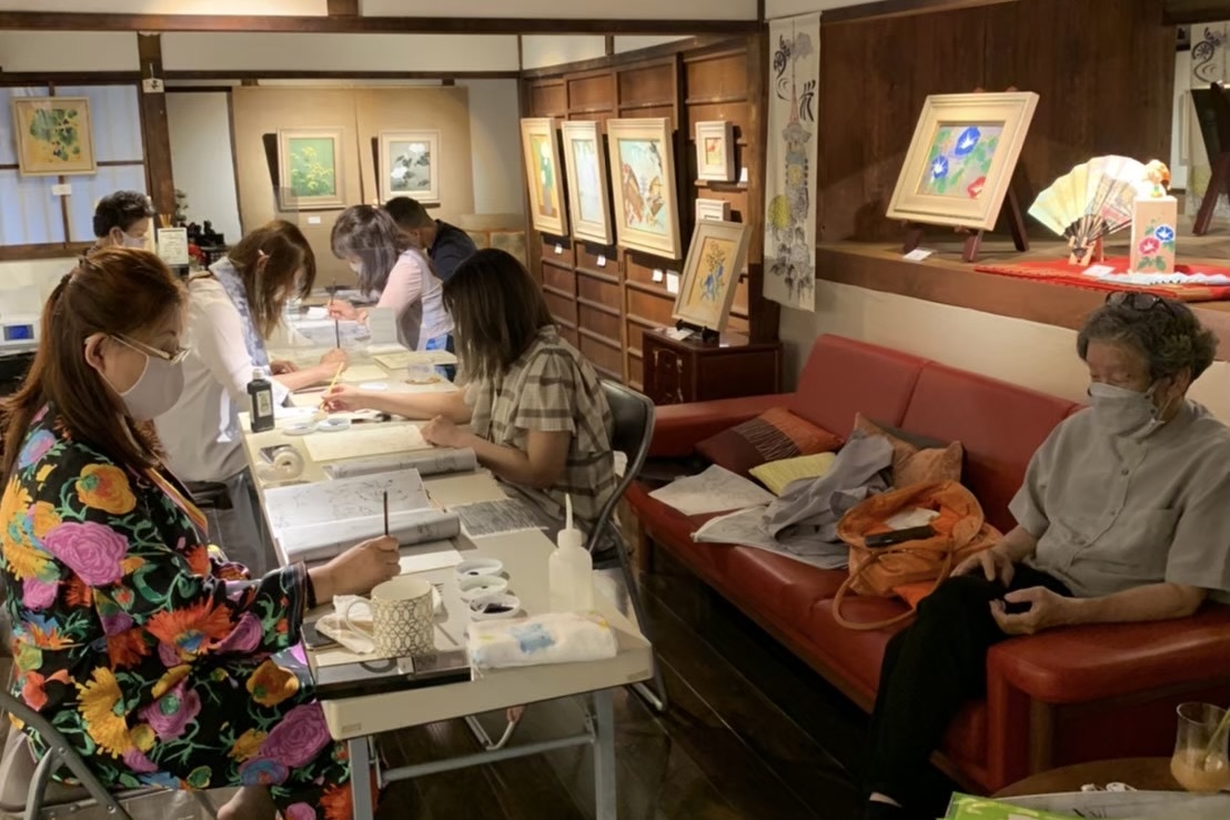 坂井昇 日本画展 ～源氏物語と花々～ | ArkCorporation