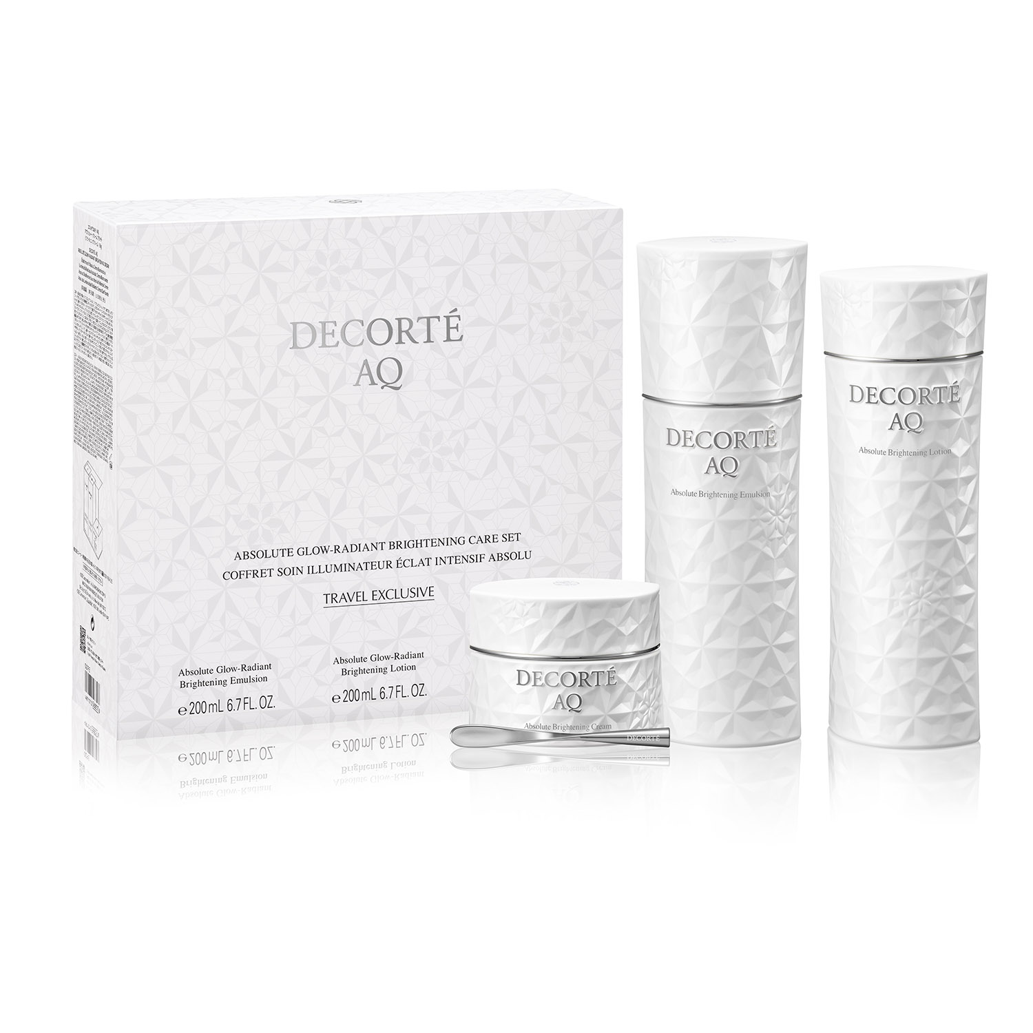 DECORTÉ AQ ABSOLUTE GLOW-RADIANT BRIGHTENING CARE SET