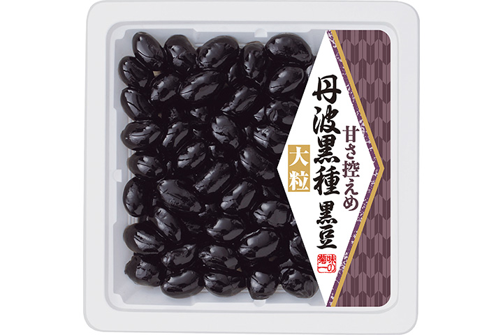 L-31 甘さ控えめ丹波黒種黒豆（大粒）｜菊池食品工業株式会社