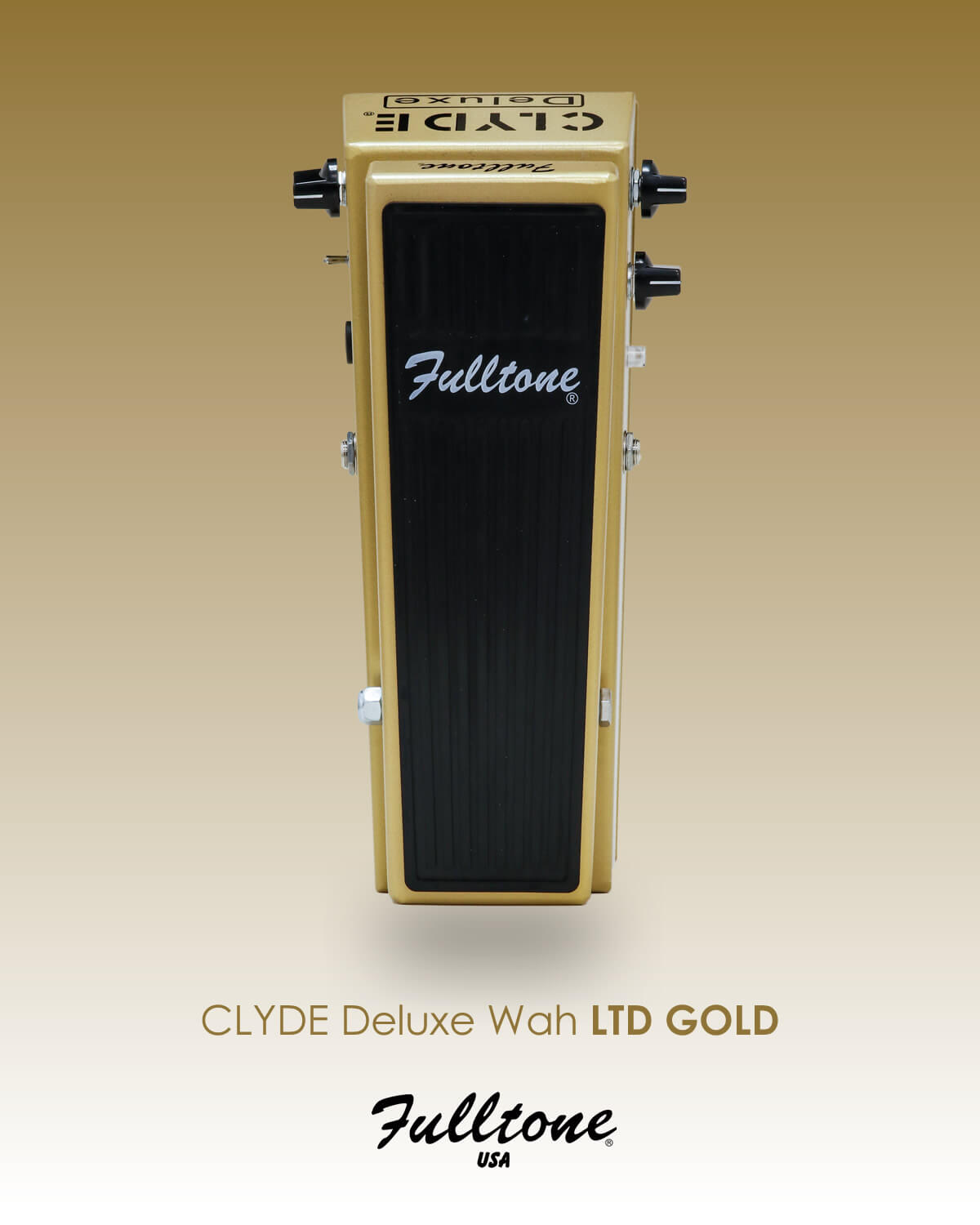 世界限定300台の「Fulltone CLYDE Deluxe Wah LTD GOLD」 | キクタニ