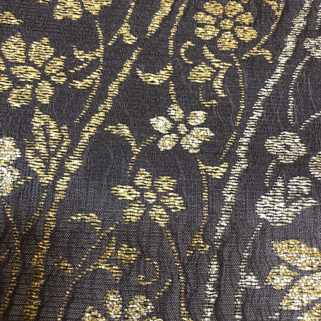 茶席に映える軽やかな格調】 正絹西陣織袋帯｜秦生織物 謹製 水衣錦