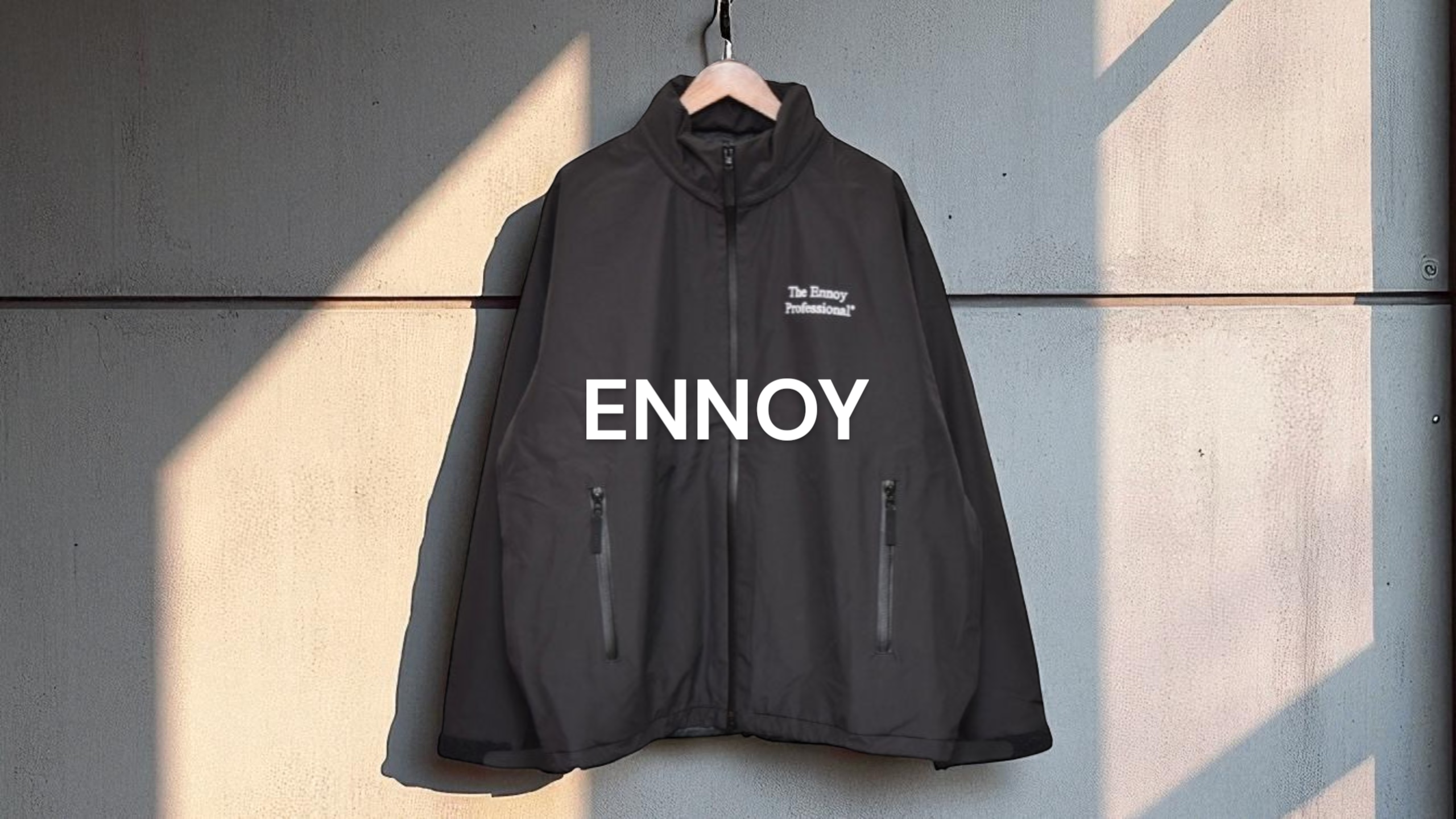 新入荷】ENNOY 3Layer Shell Jacket AW24BRENJK01AK 24AW スタイリスト