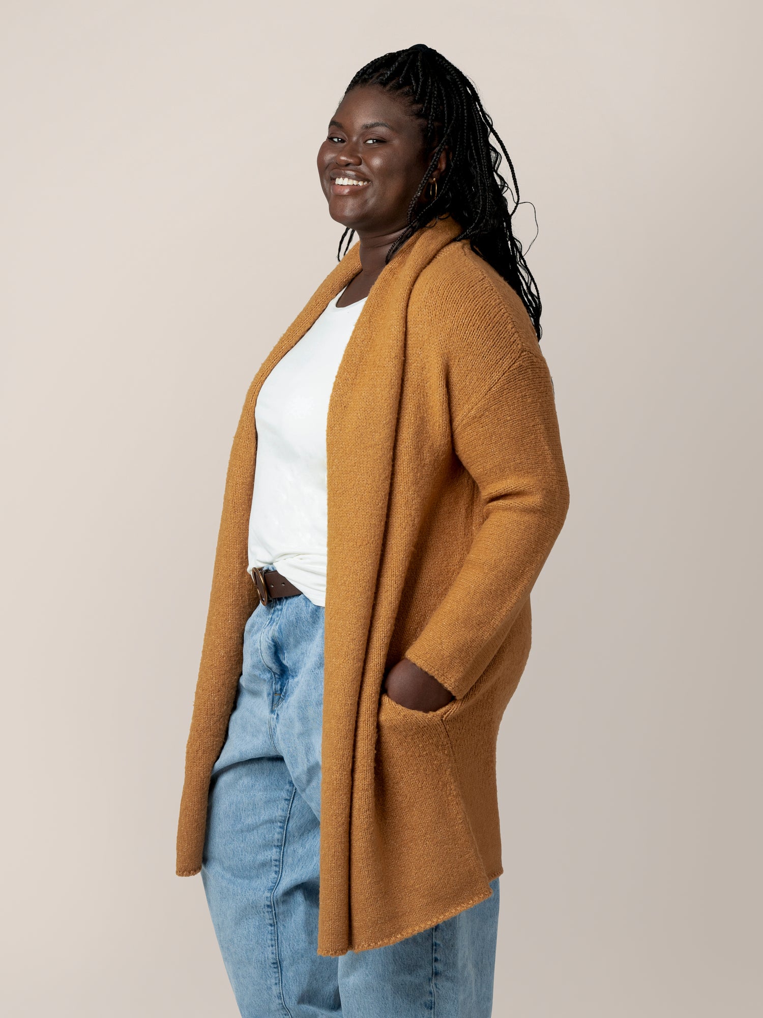 Chloe Cardigan Sweater | Chai - Kindred Bravely