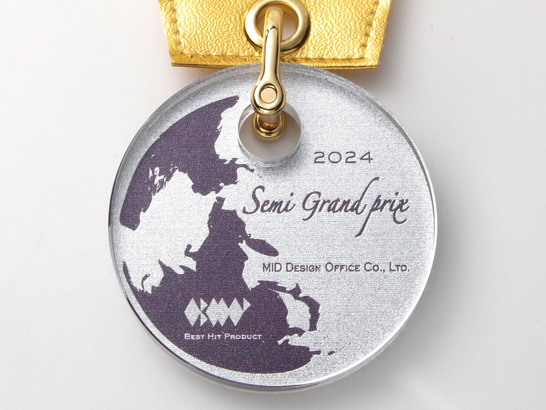 クリスタル・銀メダル（アルミ箔） CPM-65-NEW-S | メイクワン銀座