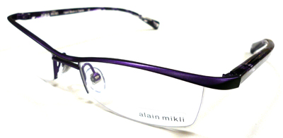 alain mikli アランミクリ・パープルコレクション・ツイストシリーズ